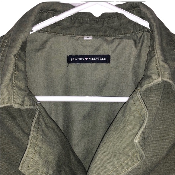 Brandy Melville | Army Green Jacket - Picture 5 of 7